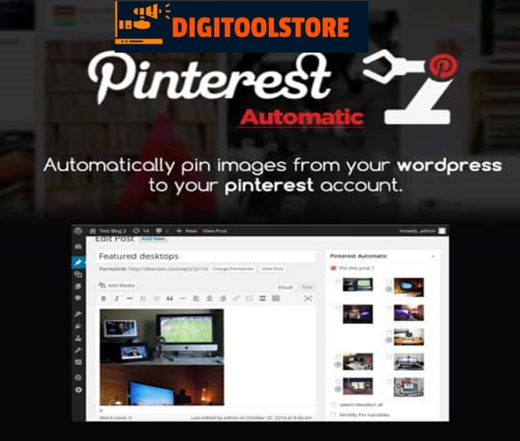 Pinterest Automatic Pin WordPress Plugin DV Group Pinterest Automatic Pin WordPress Plugin