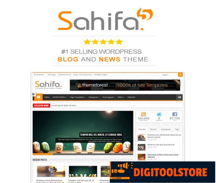 Sahifa Responsive WordPress News Magazine Blog Theme DV Group Sahifa Responsive WordPress News Magazine Blog Theme