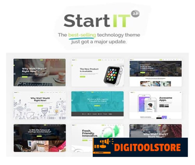 Startit A Fresh Startup Business Theme DV Group Startit A Fresh Startup Business Theme