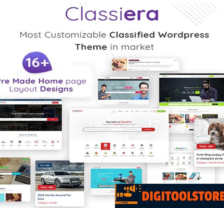 Classiera – Classified Ads WordPress Theme 4.0.16