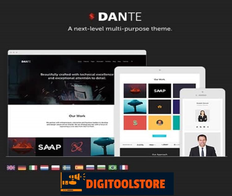 Dante Responsive Multi Purpose WordPress Theme DV Group Dante Responsive Multi Purpose WordPress Theme
