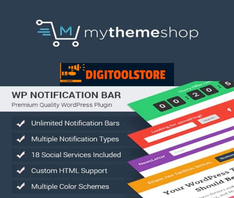 MyThemeShop WP Notification Bar Pro DV Group MyThemeShop WP Notification Bar Pro