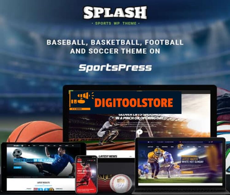 Splash Sport WordPress Sports Theme for Basketball Football Soccer and Baseball Clubs DV Group Splash Sport WordPress Sports Theme for Basketball Football Soccer and Baseball Clubs