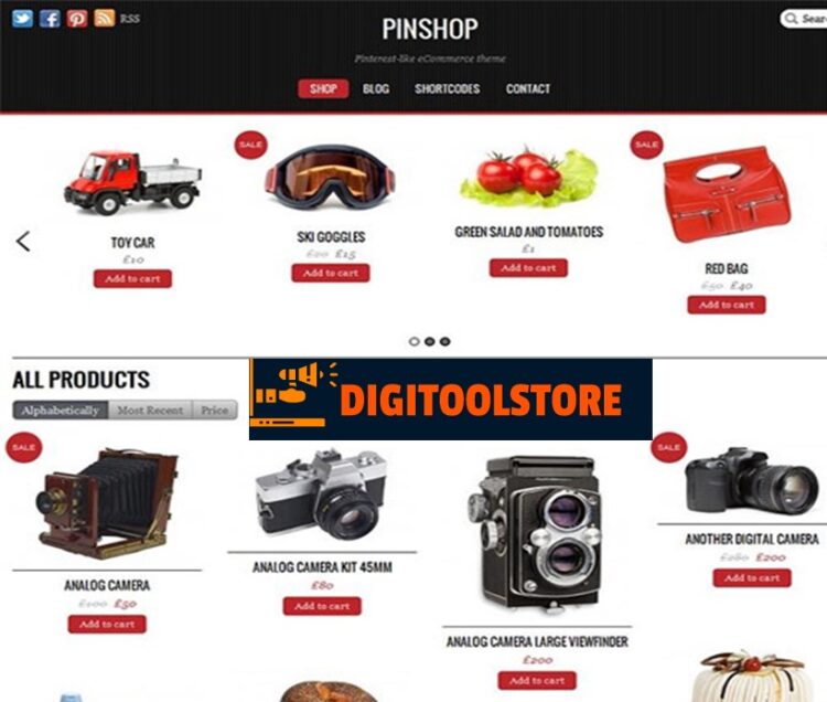 Themify Pinshop WooCommerce Theme DV Group Themify Pinshop WooCommerce Theme
