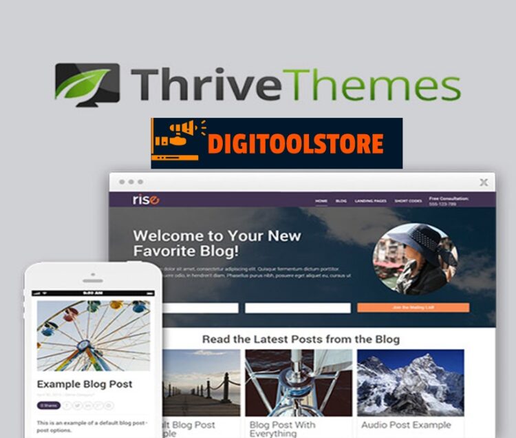 Thrive Themes Rise WordPress Theme DV Group Thrive Themes Rise WordPress Theme